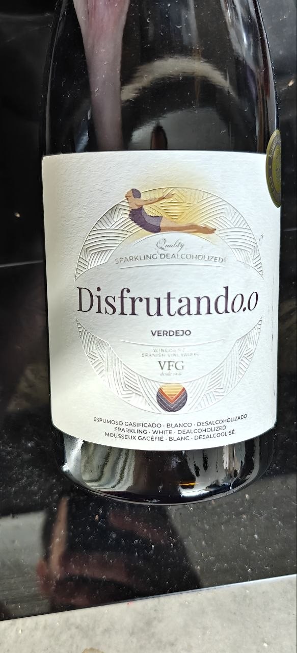 Этикетка Disfrutando Verdejo
