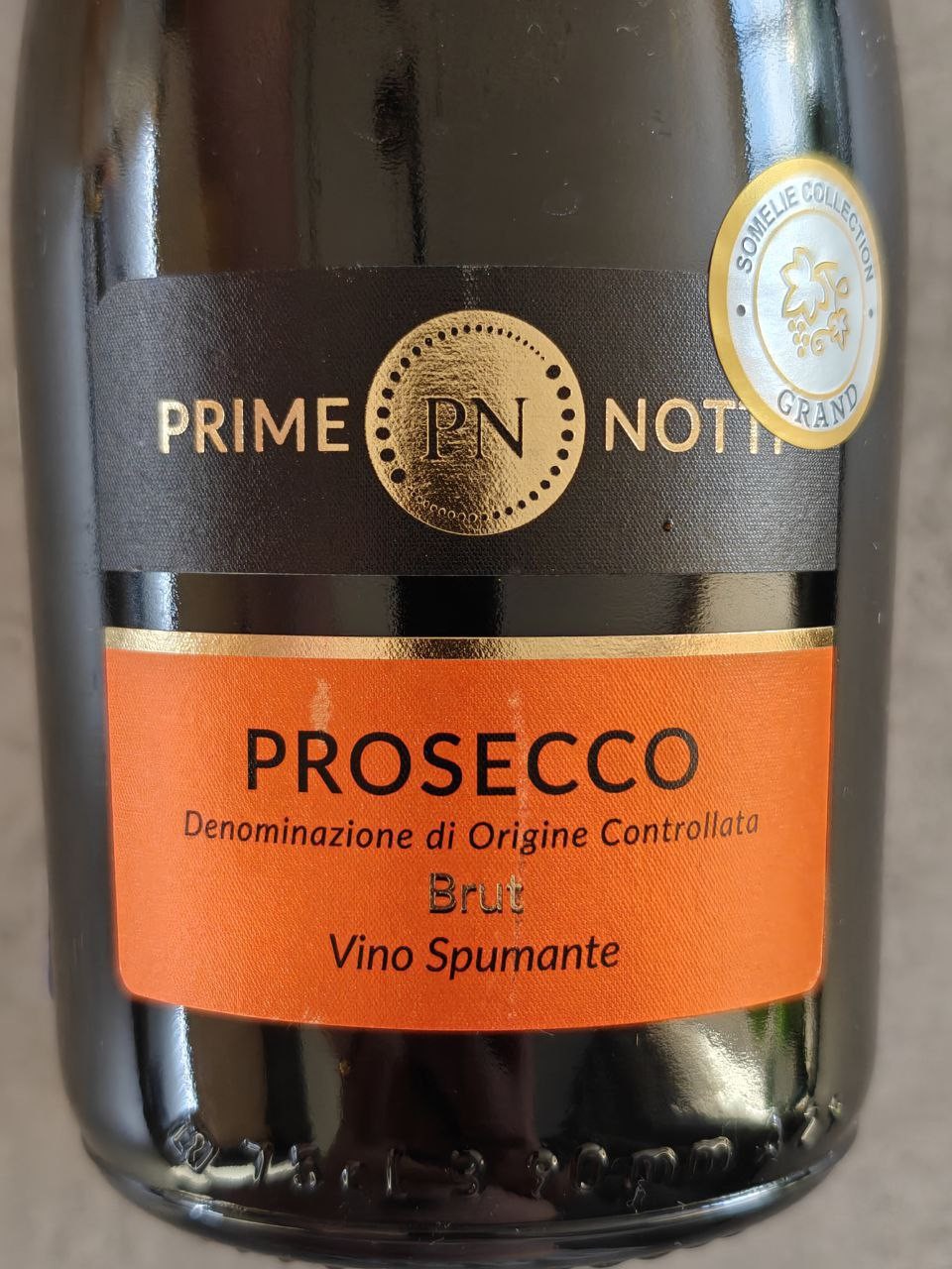 Этикетка Prime Notti Prosecco
